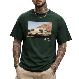 Breaking Bad RV Mens Short Sleeve Shirt Green